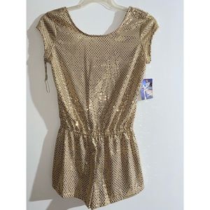 NWT/ Marilyn Monroe Sparkly Romper Dress